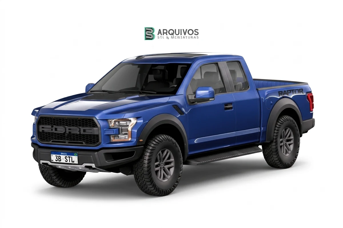 Modelo 3D STL - Ford F-150 Raptor